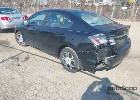 2013 Honda Civic Hybrid из США, поврежденный, VIN 19XFB4F20DE202838